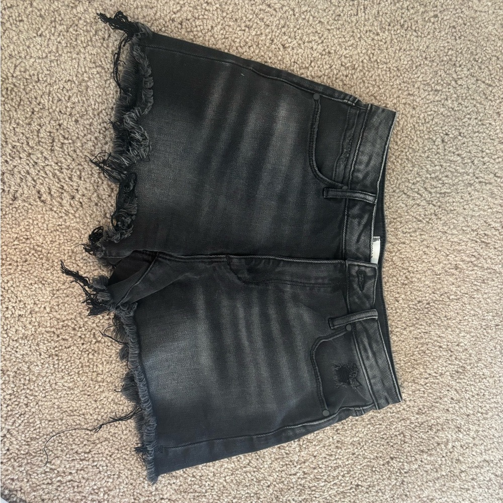 Articles Of Society Black Jean Shorts